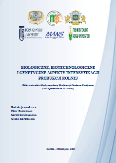 Okładka publikacji: Biologiczne, biotechnologiczne i genetyczne aspekty intensyfikacji produkcji rolnej