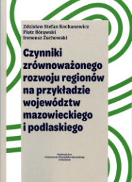Okładka publikacji: Czynniki zrównoważonego rozwoju
